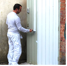 painting door