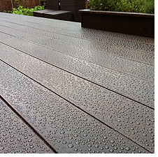 Decking in the rain