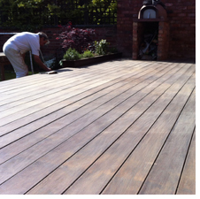 Installing decking